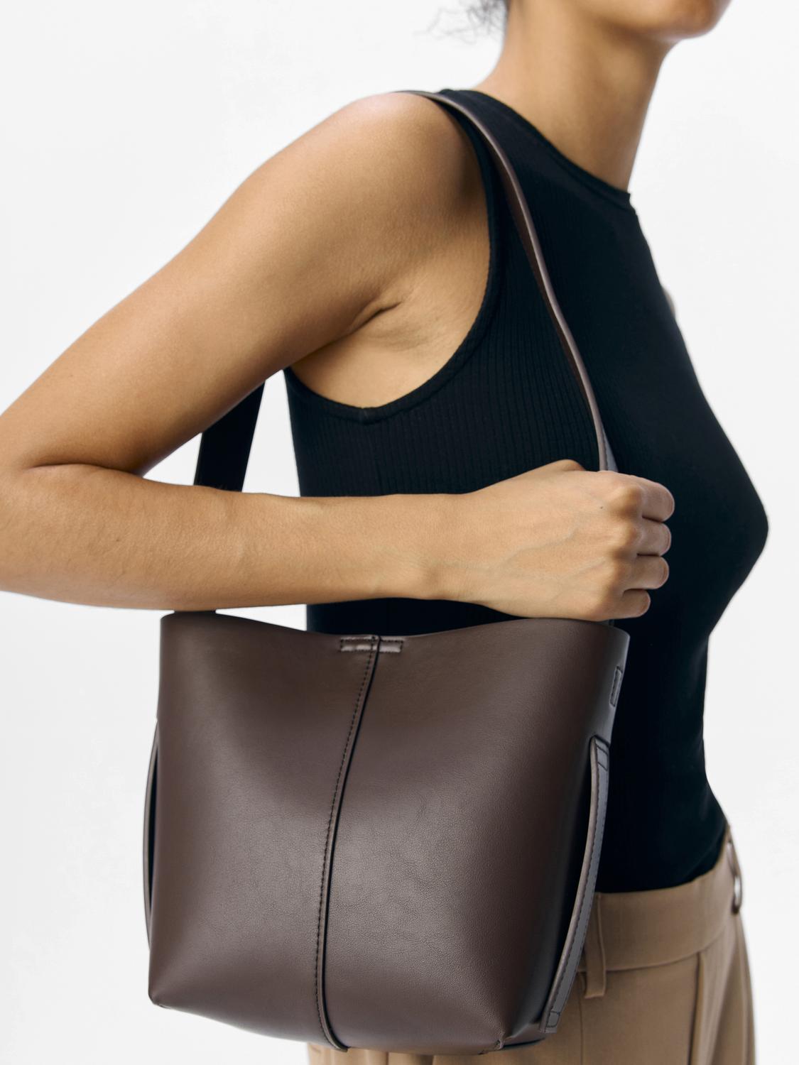 OBJGAEL Bag - Seal Brown - VERO MODA & VILA Bergvik